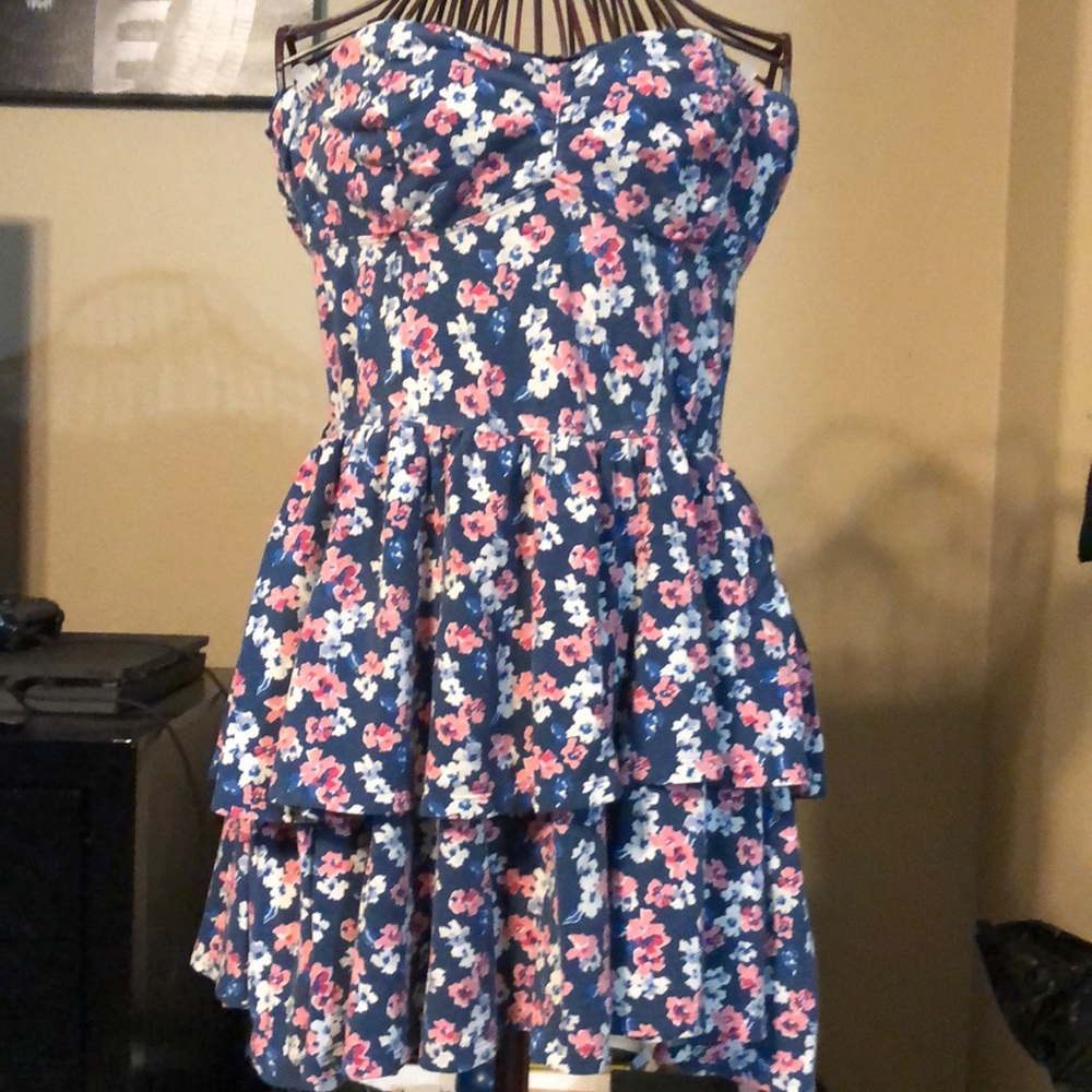 Flower print dress